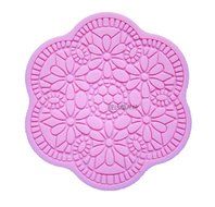 Longzand Molds HY1-136 DIY Cake Decorating Mold with Silicone Lace Mold Mat, Fondant Mold and Silicone Sugar Craft...