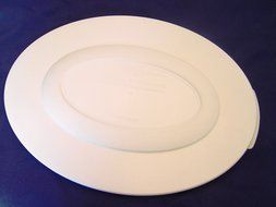 Corning Ware Corningware White Plastic LID Cover for Casual Elegance Oval Casserole Dish