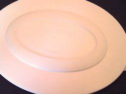 Corning Ware Corningware White Plastic LID Cover for Casual Elegance Oval Casserole Dish N2