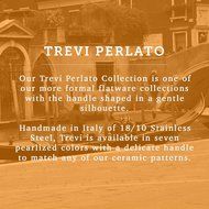 Italian Dinnerware - Lasagna Server - Handmade in Italy from our Trevi Perlato Collection