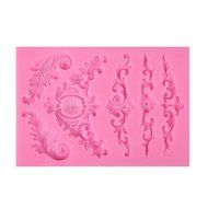 Flower letter Chocolate Candy Jello Silicone Fondant Lace Mold Mould Cake Flower Tool -All U Need