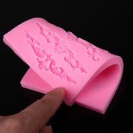 Flower letter Chocolate Candy Jello Silicone Fondant Lace Mold Mould Cake Flower Tool -All U Need N2