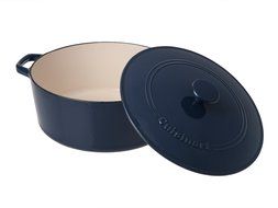 Cuisinart CI670-30CR Chef's Classic Enameled Cast Iron 7-Quart Round Covered Casserole, Cardinal Red N5