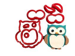 Owl Cookie Cutter Set (4 inches)