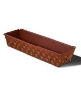 Rectangular Scroll Design Paper Loaf Baking Mold 10.25''x 2.55''x2.75'' (Pack of 300)
