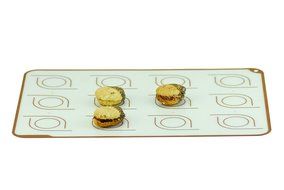 Minimal Silicone Baking Mat - Quarter sheet - 2 Pack-Long Lasting Ultra thick (1mm) Professional Grade Non-stick... N8