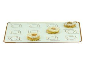 Minimal Silicone Baking Mat - Quarter sheet - 2 Pack-Long Lasting Ultra thick (1mm) Professional Grade Non-stick... N12