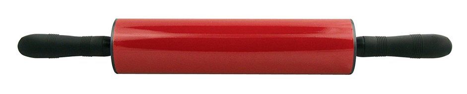 Fox Run Non-Stick Rolling Pin, Red/Black
