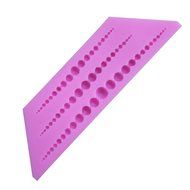Witkey Long Pearl Necklace Shape Silicone Decorating Craft Mold for Cake Cupcake Fondant Chocolate Jello Candy... N2