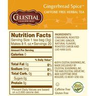 Celestial Seasonings Bengal Spice Herbal Tea, 20 Count (Pack of 6) N34