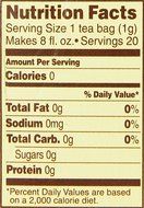 Celestial Seasonings Bengal Spice Herbal Tea, 20 Count (Pack of 6) N125