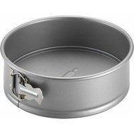 9-Inch Sturdy Carbon Steel Construction Deluxe Nonstick Bakeware Springform Pan, Gray