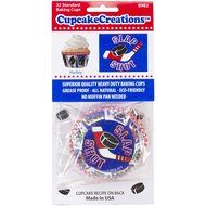 Cottage Mills Standard Baking Cups, Hockey, 32-Pack