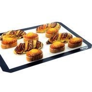 Silicone Baking Mat - 2 Pack (18x13" Black &amp; 16.5x11.6" Red) - Eoozon N9