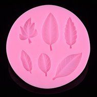 AnnyMart&reg; Leaf Silicone Clay Soap Mold Fondant Sugarcraft Chocolate Cake Decorating Mould Tools (Leaf) N2
