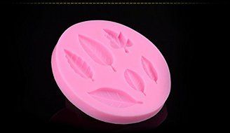 AnnyMart&reg; Leaf Silicone Clay Soap Mold Fondant Sugarcraft Chocolate Cake Decorating Mould Tools (Leaf) N4