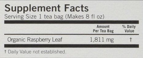 YOGI TEA,WOMAN&#039;S RSPBRY LEAF, 16 BAG N3