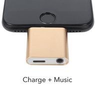 iPhone 7 Lightning to 3.5mm Power Audio Charge Headphone Jack Adapter Cable - Lightning Charging Port and Music...