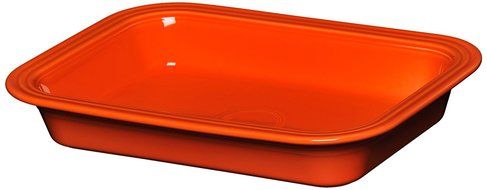 Fiesta Lasagna Baker, 9 by 13-Inch, Poppy