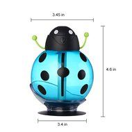 USB Water Diffuser Mini Beetle Air Humidifier Night light Mist Maker N8
