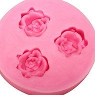 "dipshop Rose Silicone Fondant Mold Cake Decorating Mould Gumpaste Sugarpaste Mold FDA LFGB" shopping N4