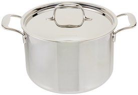 KitchenAid KCT60CSST Tri-Ply Stainless Steel 6-Quart Low Casserole with Lid Cookware - Stainless Steel N2