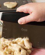 Pastry Scraper and Cutter : Professional Quality Stainless Steel Bench Knife , Dough Scraper , Nut Chopper , Chocolate... N2