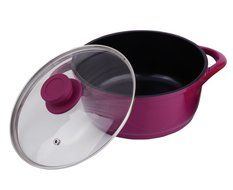 Wonderchef Ceramide Casserole with Glass Lid, 2.25 Litres