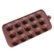 Generic Gel Non-stick Chocolate Candy Baking Mold-Flower