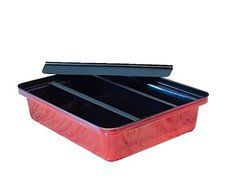 The Sophie Rachael Home Collection 14W-1270CS Carbon Steel Lasagna Pan with 3 Removable Dividers