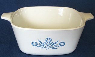 Corning Ware Blue Cornflower P-43-B 22 Oz Individual Casserole - No Lid