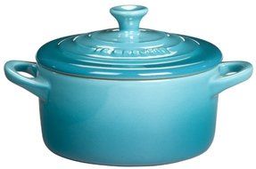Le Creuset Stoneware Petite Round Casserole, 8-Ounce, Caribbean
