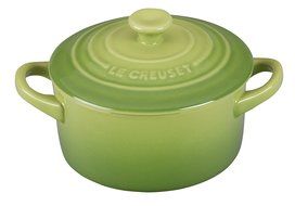 Le Creuset Stoneware Petite Round Casserole, 8-Ounce, Caribbean N4