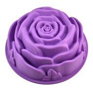 Vivian Birthday Party Rose Flower Silicone Fondant Mould Cake Decorating Chocolate Baking DIY Mold Sugarcraft...