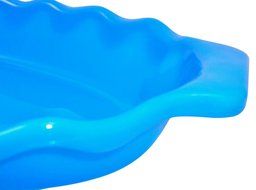 Oval Flexible Silicone Casserole Pan, 12 inch - Blue. N3