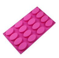 Oval Silicone Baking Cake Mold Candle Mold Bakeware