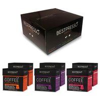 Nespresso Compatible Gourmet Coffee Capsules-60 Pod Variety Pack for Original Line Nespresso Machine -Bestpresso... N15