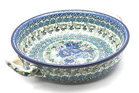 Polish Pottery Baker - Round with Handles - Large - Unikat Signature U4520