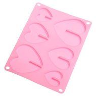 Lariy Love Hearts Chocolate Mold Silicone Baking Bakeware for Christmas Party Mould N4