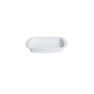Anchor Hocking 95927 Ceramic 3.5 Qt. White Oblong Baking Dish