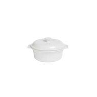 Anchor Hocking 95927 Ceramic 3.5 Qt. White Oblong Baking Dish N2