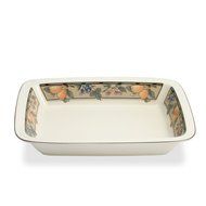 Mikasa Garden Harvest Lasagna Dish, 13-Inch by 10-Inch