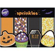 Wilton 4-Pack Halloween Sprinkles Set