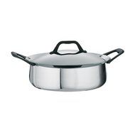 Tramontina Limited Editions Barazzoni 5.5 Quart Stainless Steel Covered Tri-Ply Clad Casserole N2