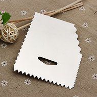 Bluelover Aluminum Cake Cream Scraper Baking Tool Cake Decorating Tool