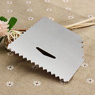 Bluelover Aluminum Cake Cream Scraper Baking Tool Cake Decorating Tool N5