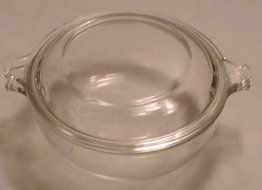 Corning Pyrex Clear600 ml./20 oz. Mini Casserole with Lid - 019