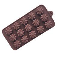 JLHua 15-cavity Small Daisy DIY Handmade Cake Soap Mold Silicone Candy Mold Chocolate Ice Cube Tray