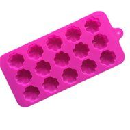 JLHua 15-cavity Small Daisy DIY Handmade Cake Soap Mold Silicone Candy Mold Chocolate Ice Cube Tray N2