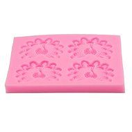 Mr.S Shop 3D 4PCS Peacock Shape Silicone Mold Candy Jelly DIY Sugarcraft Mold Cookware Dining Tools N4